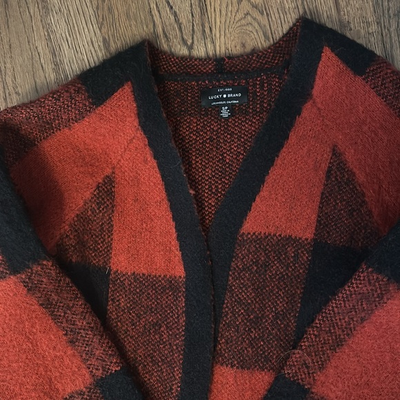 Buffalo Check Cardigan - Picture 2 of 2